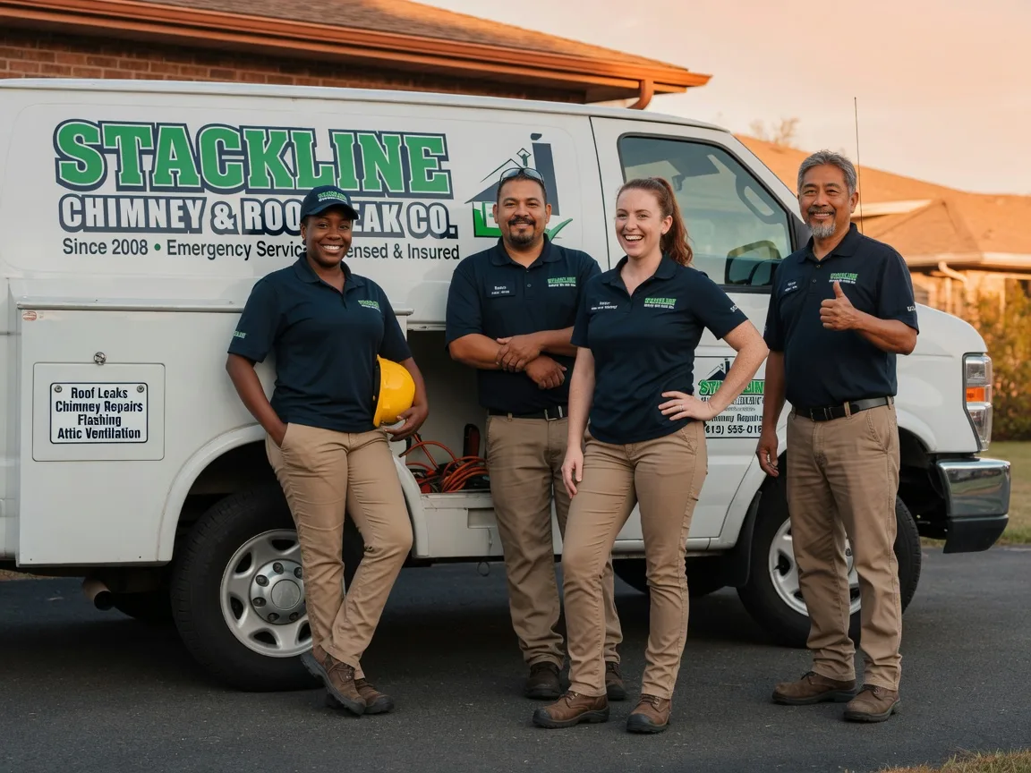 Chimney flashing repair company in Durham, NC